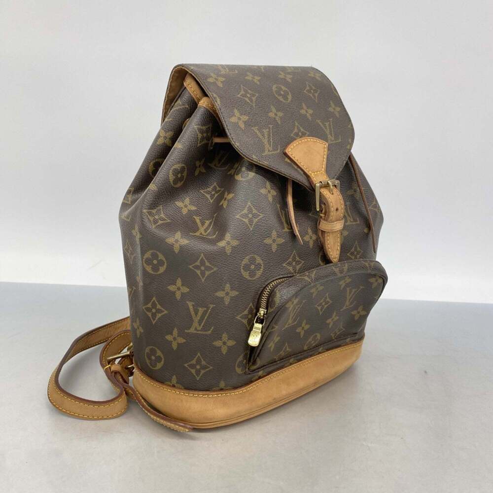 LOUIS VUITTON Brown Monogram Backpack - Picture 2 of 11